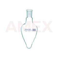 Baloane de fierbere Assistent Basic, forma para, cu slif, NS14/23, 25 ml, 10 bucati