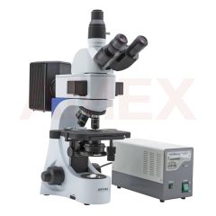 Microscop trinocular cu fluorescenta B-383FL Optika, 1000x