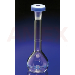 Baloane cotate Fisher Scientific cu slif NS 10/19, 25 ml, clasa A, 5 buc