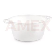 Bol ROTH din polipropilena alba, 19 l