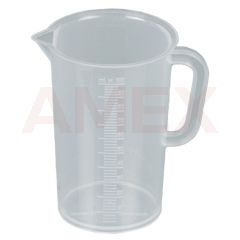 Cana gradata Burkle din PP, cu maner, scala transparenta in relief, 100 ml