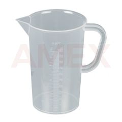 Cana gradata Burkle din PP, cu maner, scala transparenta in relief, 1000 ml