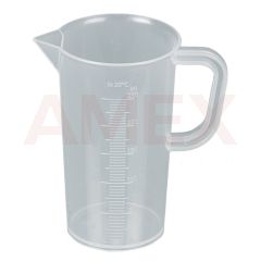 Cana gradata Burkle din PP, cu maner, scala transparenta in relief, 250 ml