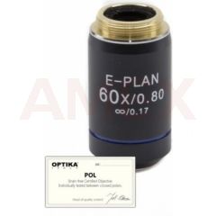 Lentila obiectiv IOS N-PLAN POL M-149P Optika pentru microscoape, 60x