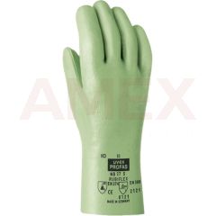 Manusi de protectie Burkle Rubiflex din cauciuc nitrilic, verzi, 37 cm, 1 pereche