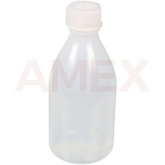 Sticla Burkle cu gat ingust din Bio-PE (Green LDPE), cu capac filetat GL 18, 100 ml