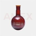 Balon brun cu fund rotund ISOLAB cu slif NS 29/32, 500 ml