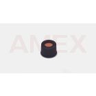 Capace cu filet ISOLAB cu sept din silicon / PTFE, cu fanta in cruce, filet ND9, 100 buc