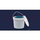 Galeti ISOLAB din polietilena, cu capac, 18 l, 10 buc