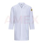 Halat de lucru ESD ROTH SAFEGUARD Eco Line, alb, unisex, marime XL