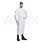 Halat pentru camera curata ROTH TYVEK IsoClean IC 703S 00 Chemo, alb, nesteril, marime M, 30 buc