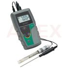 Kit pH-metru portabil Thermo Scientific Eutech 6+ cu electrod pH din plastic HDPE, 0 - 13 pH