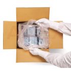 Manusi de unica folosinta ROTH PUREZERO HG3 White Nitrile, sterile, marime 7, 200 perechi